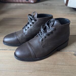 Thursday Boots Cadet Lace-Up Boots - Tobacco